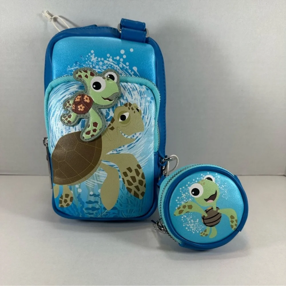 Loungefly Disney Pixar Finding Nemo Crush & Squirt Crossbody Bag - Exclusive